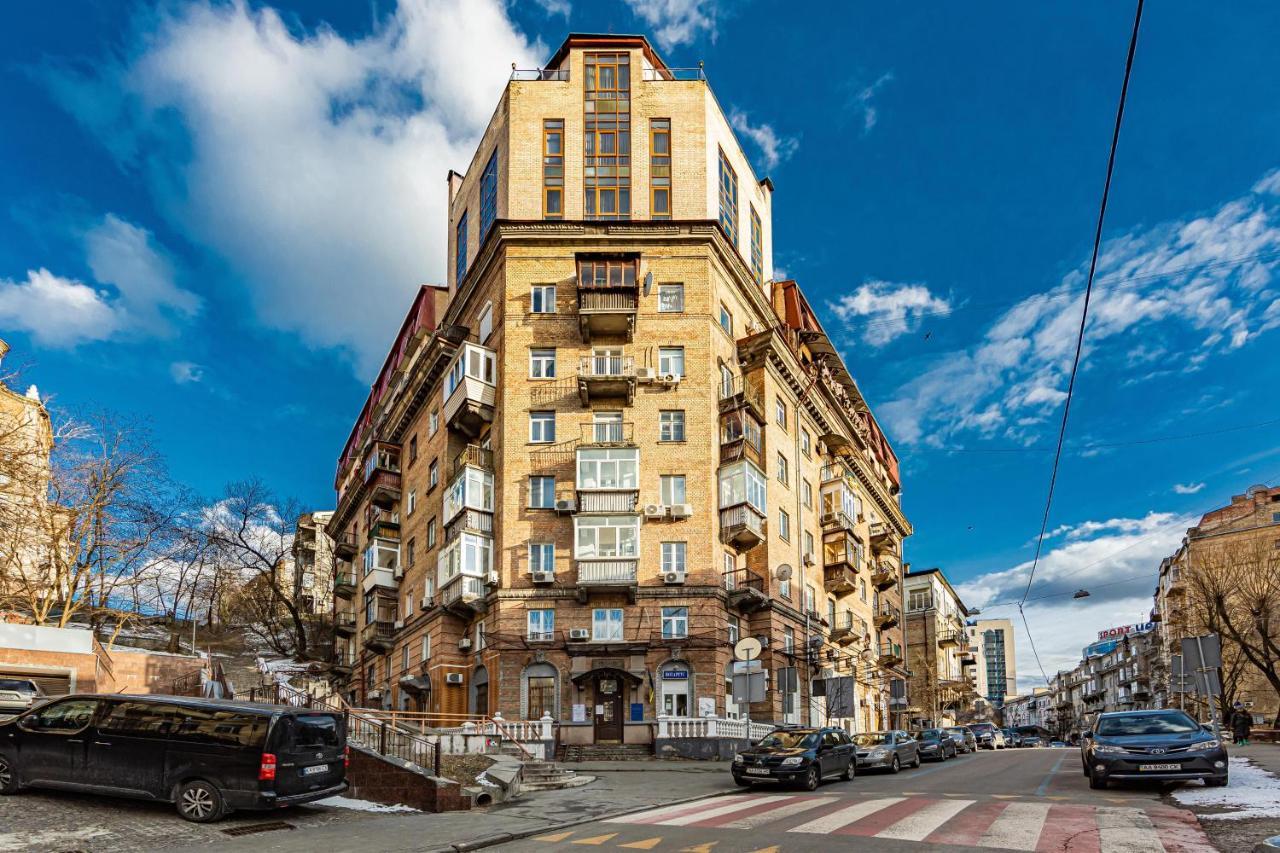 2К Квартира На Дарвіна, Бессарабка Kyjev Exteriér fotografie